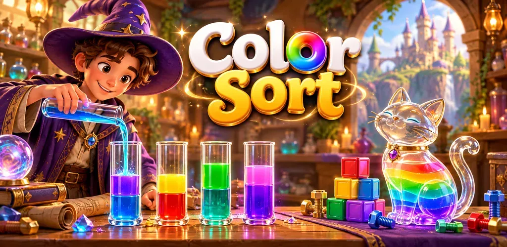 Color Magic: Our New Sorting Game for iOS and Android